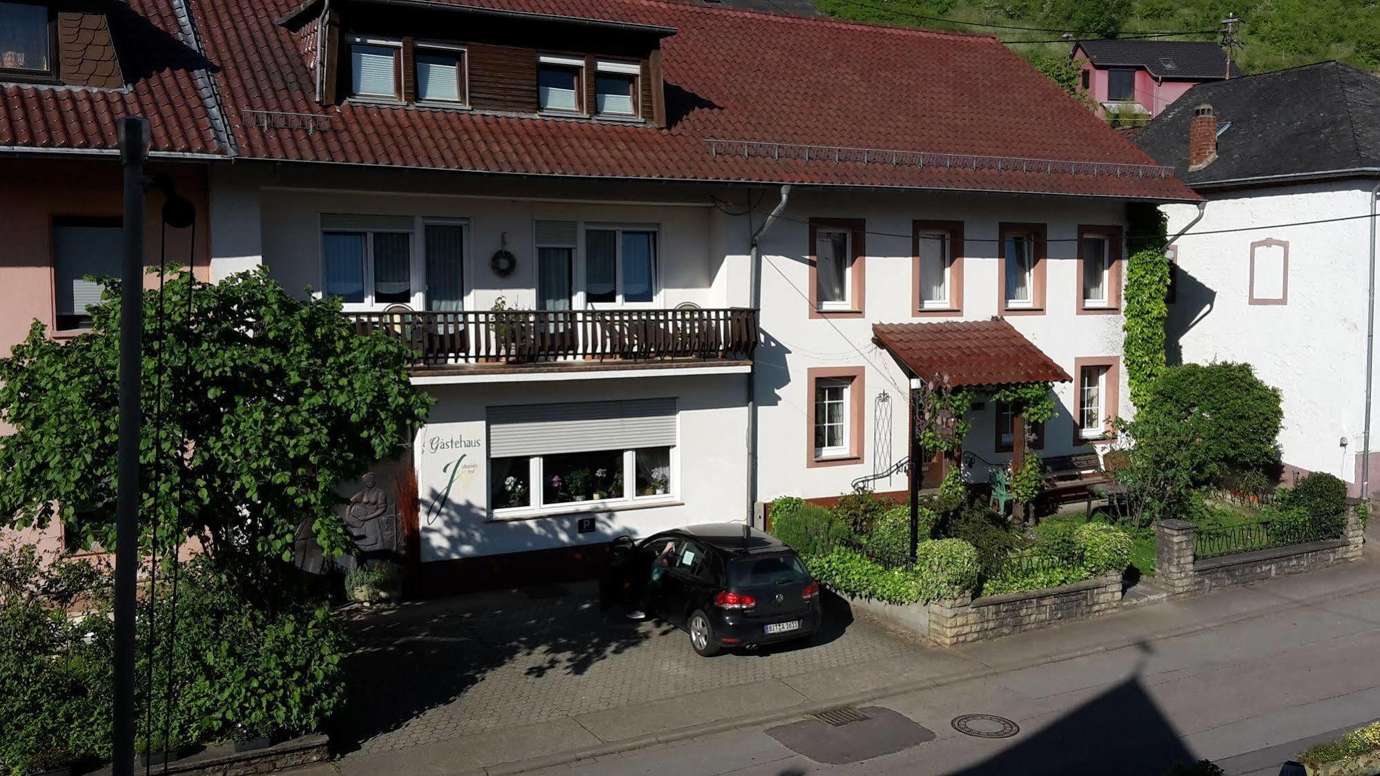 Johannishof Wein-Cafe & Gaestehaus Langsur ภายนอก รูปภาพ